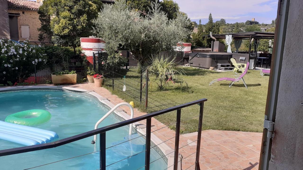 Chambres D'Hotes & Jacuzzi - A L'Ombre Des Amandiers Saint-Martin-dʼArdèche Eksteriør billede