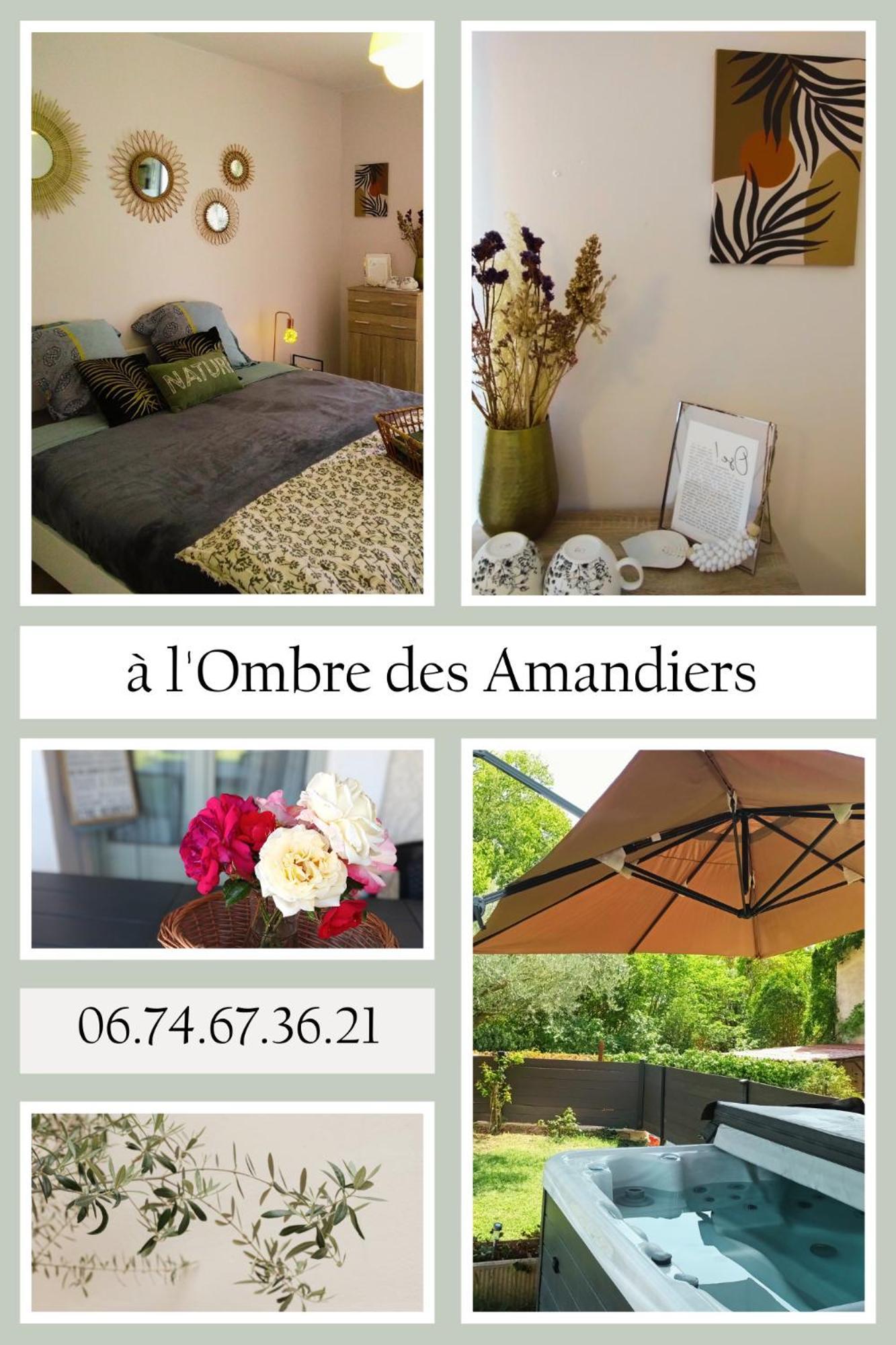 Chambres D'Hotes & Jacuzzi - A L'Ombre Des Amandiers Saint-Martin-dʼArdèche Eksteriør billede